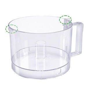NIB - 7-Cup Food Processor Work Bowl Fit for Cuisinart DLC-10 & DFP-7JBS Series